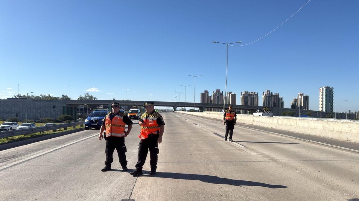Un siniestro vial genera un corte total en la circulación y provoca demoras
