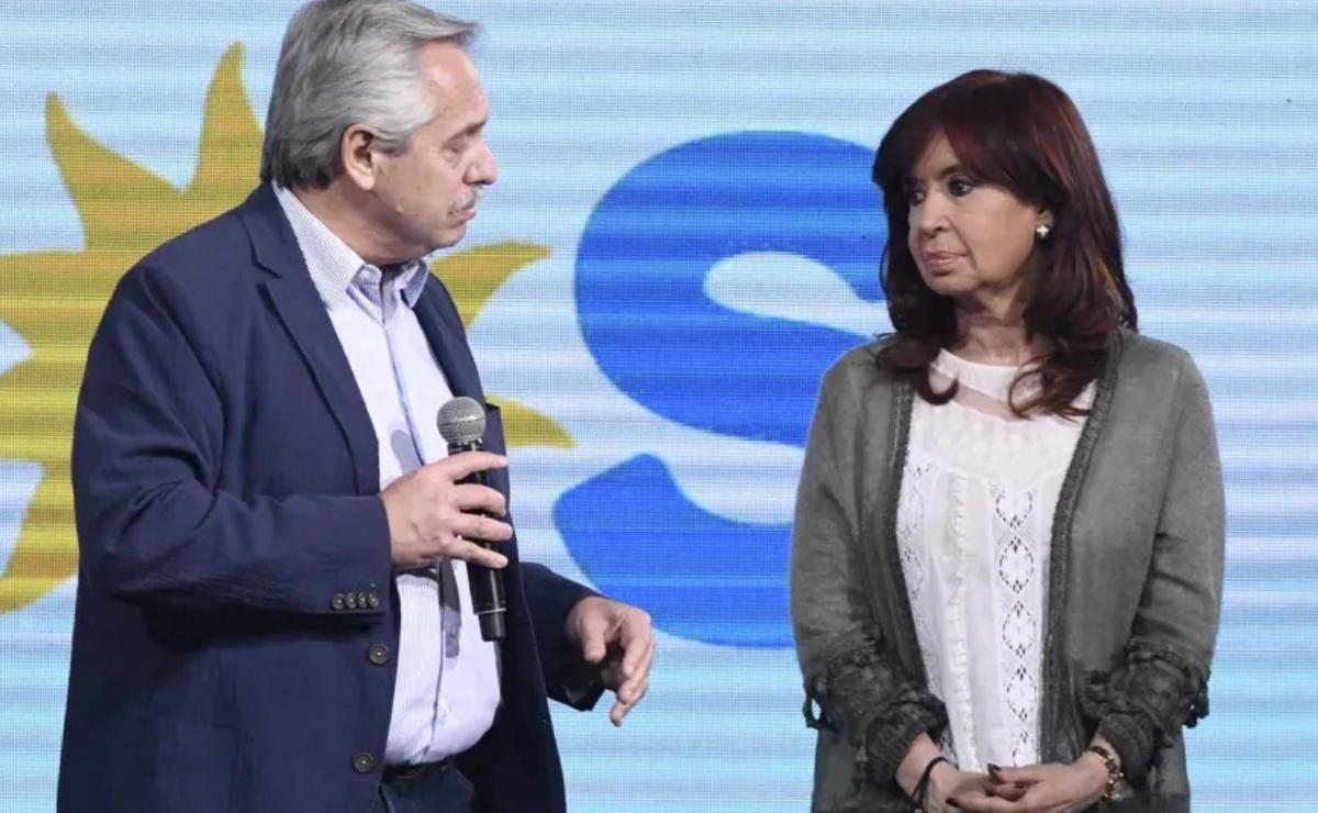 Alberto Fernández y Cristina Kirchner, en otros tiempos.