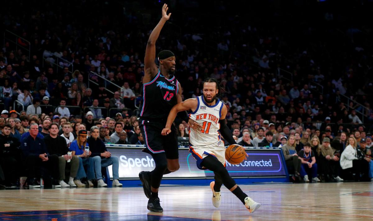 Knicks se imponen al Heat con el mejor registro de la temporada de Brunson con 47 puntos