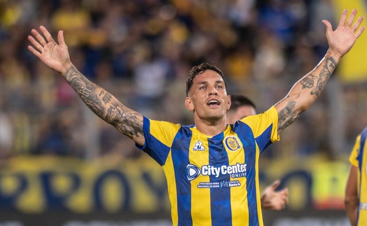 Enzo Copetti, jugador de Rosario Central.