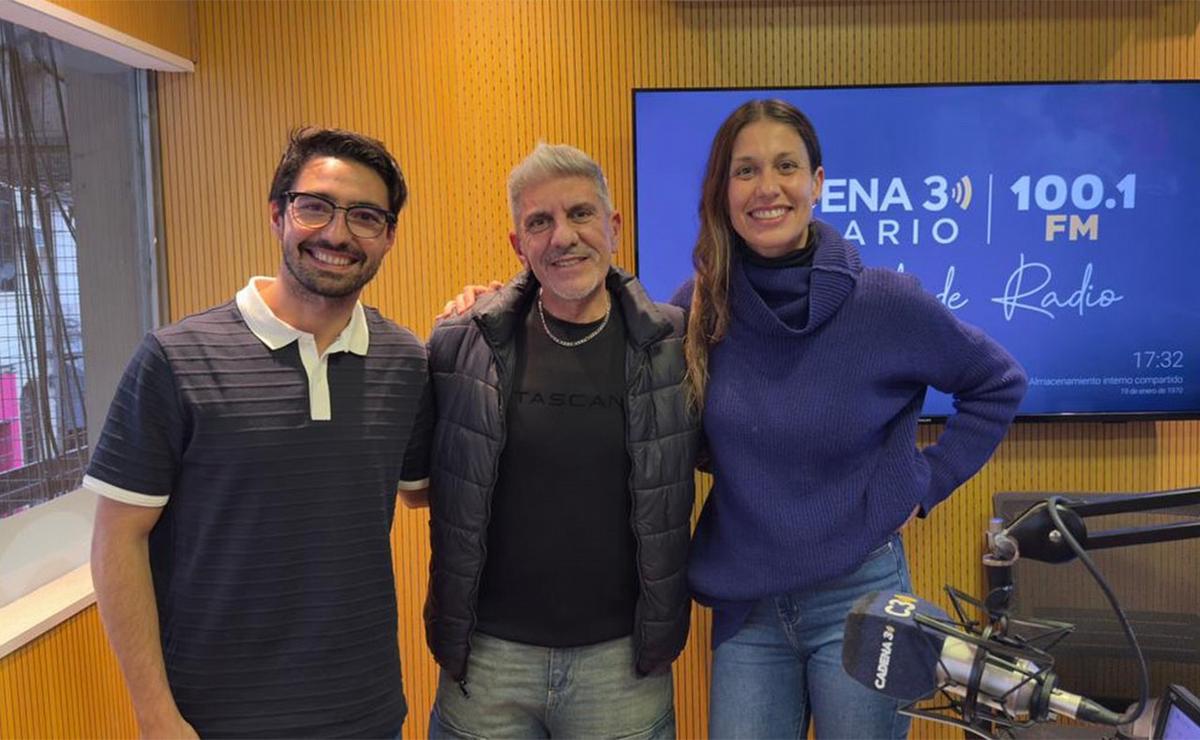 Resiliencia y memoria: Matías Bagnato pasó por Viva La Radio Rosario.
