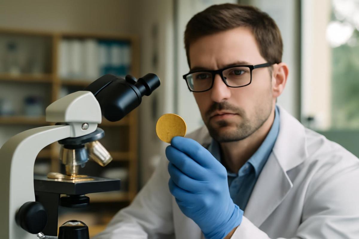 El oro tiene un sistema de defensa que lo protege de la oxidación