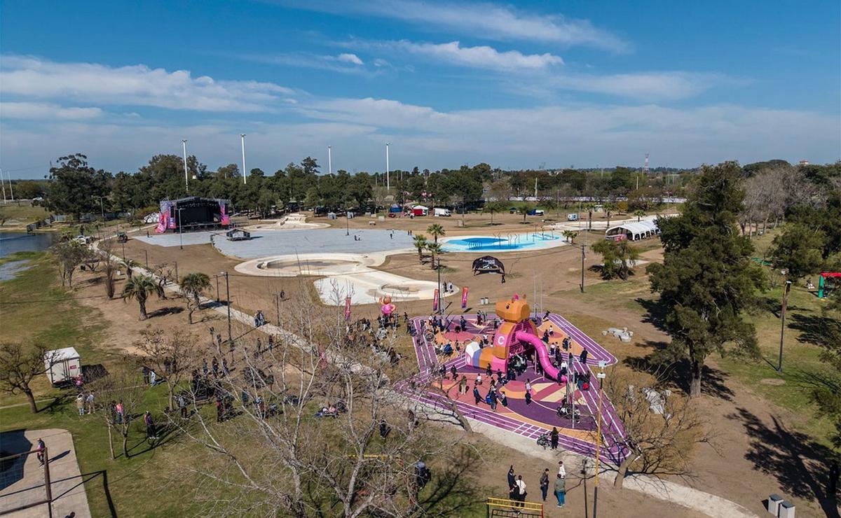 Santa Fe: la “Capi Plaza” quedó oficialmente inaugurada en el Parque del Sur.