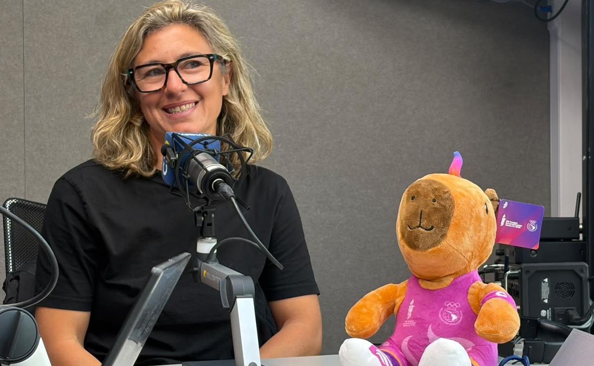 La medallista olímpica Cecilia Carranza pasó por el Estudio Federal Sancor Seguros.