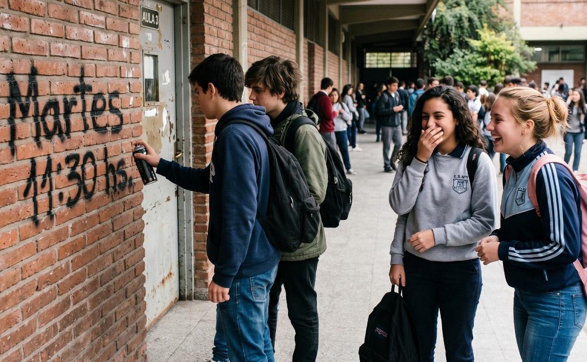 Amenazas en las escuelas, casos que preocupan.