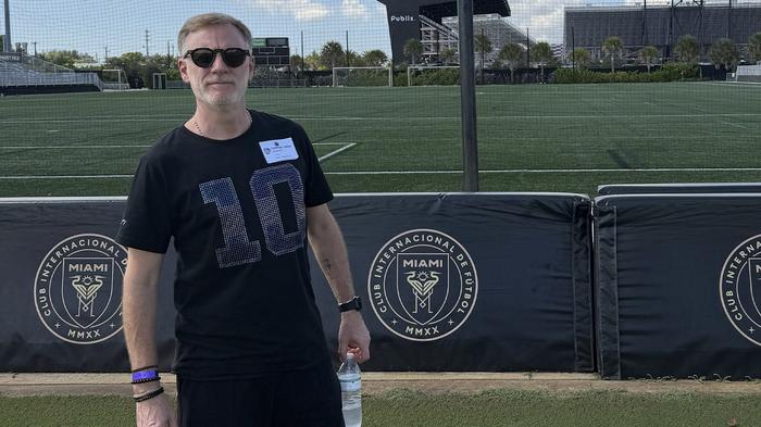 El Colo Gianola ya vive el Mundial desde Miami: mostró dónde entrena Leo Messi