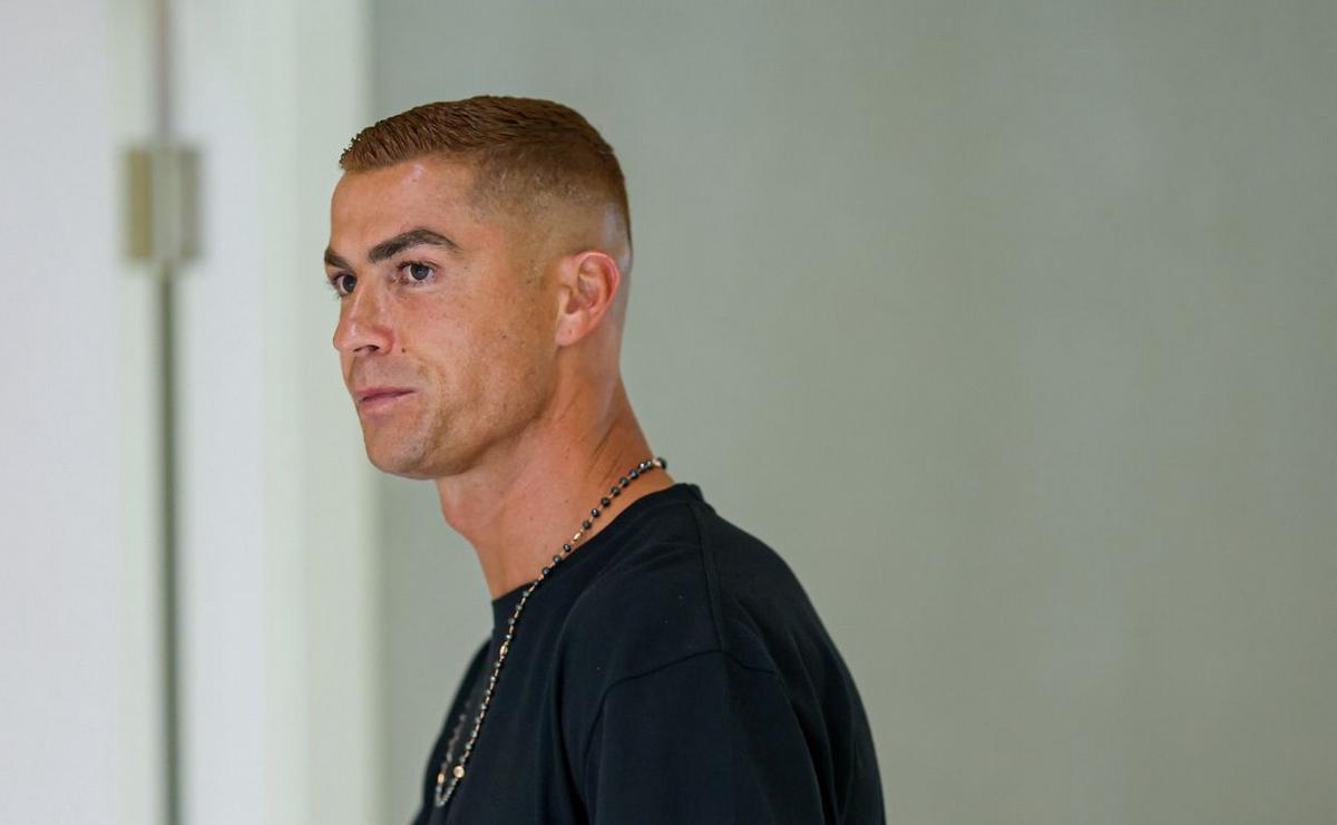 El nuevo look de Cristiano Ronaldo. (Foto:X)