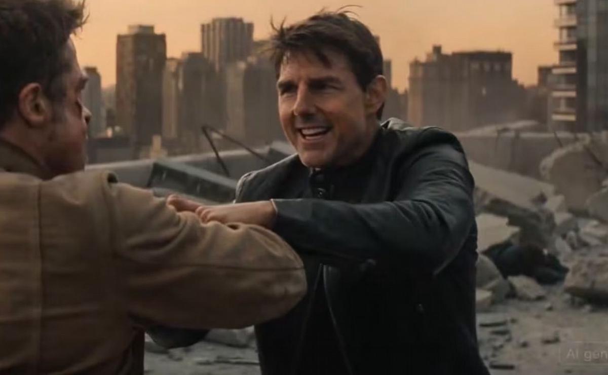 El vídeo viral de Tom Cruise y Brad Pitt con inteligencia artificial