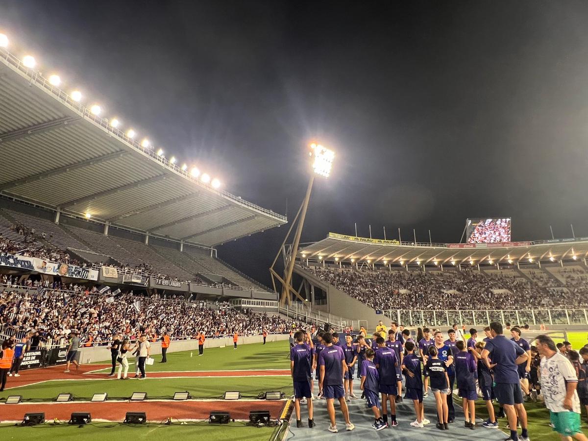 FOTO: Todo es alegría en Talleres por el título de la Supercopa Internacional. 