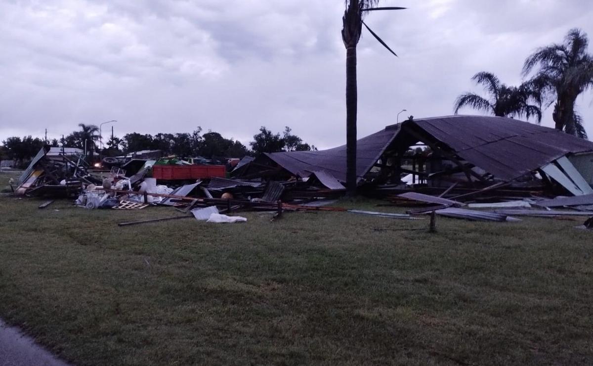 FOTO: Violento tornado en Virginia, Santa Fe.