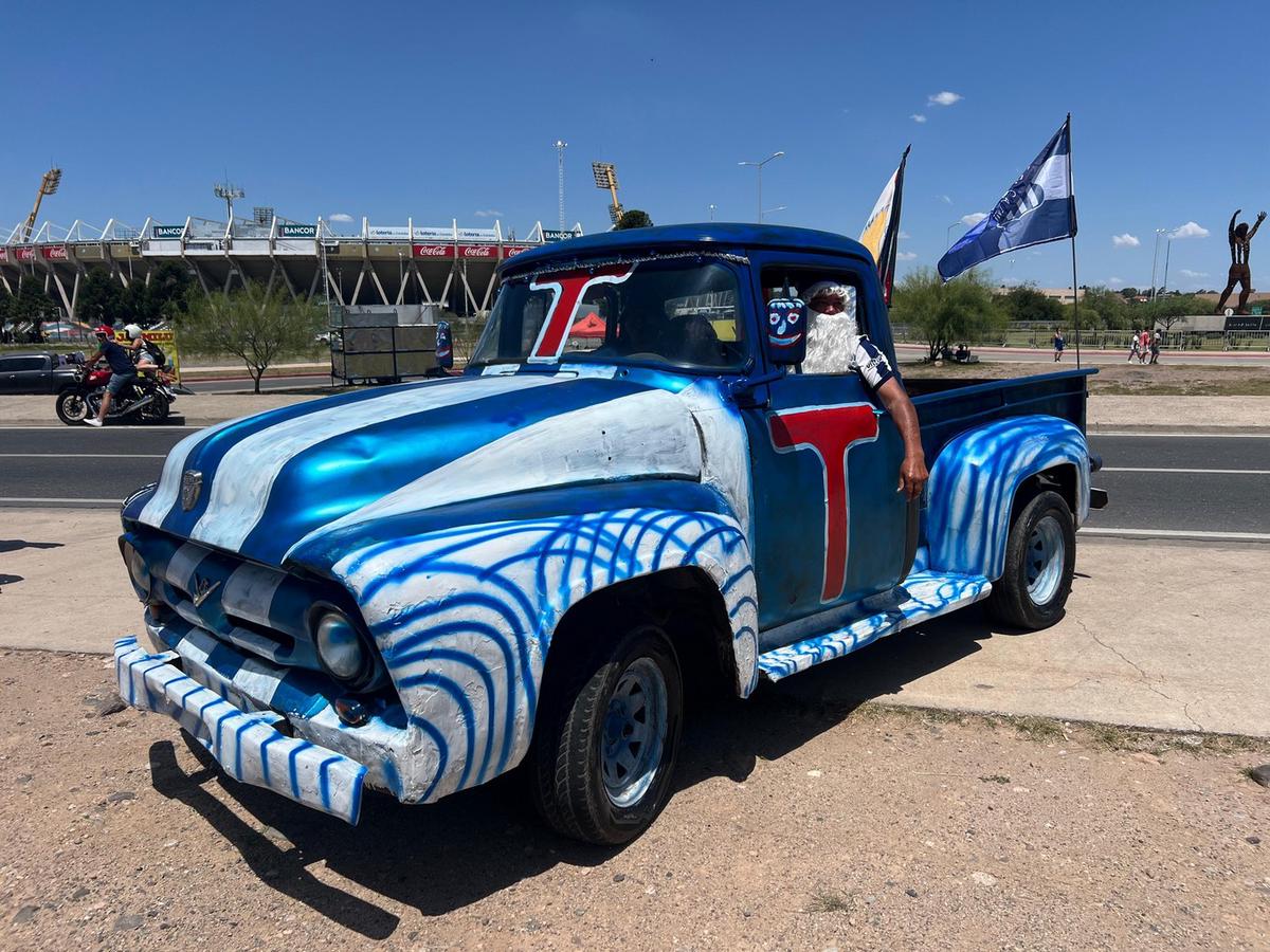 FOTO: El Papá Noel hincha de Talleres