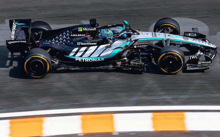 Fórmula 1: Colapinto clasifica 13° para el Sprint, mientras Russell hizo la pole con su Mercedes