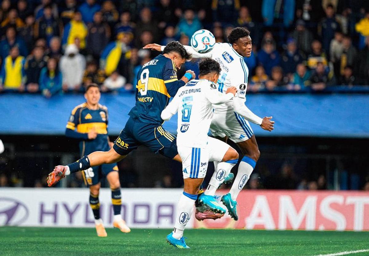 Boca no pudo ganarle a Cruzeiro y se complica