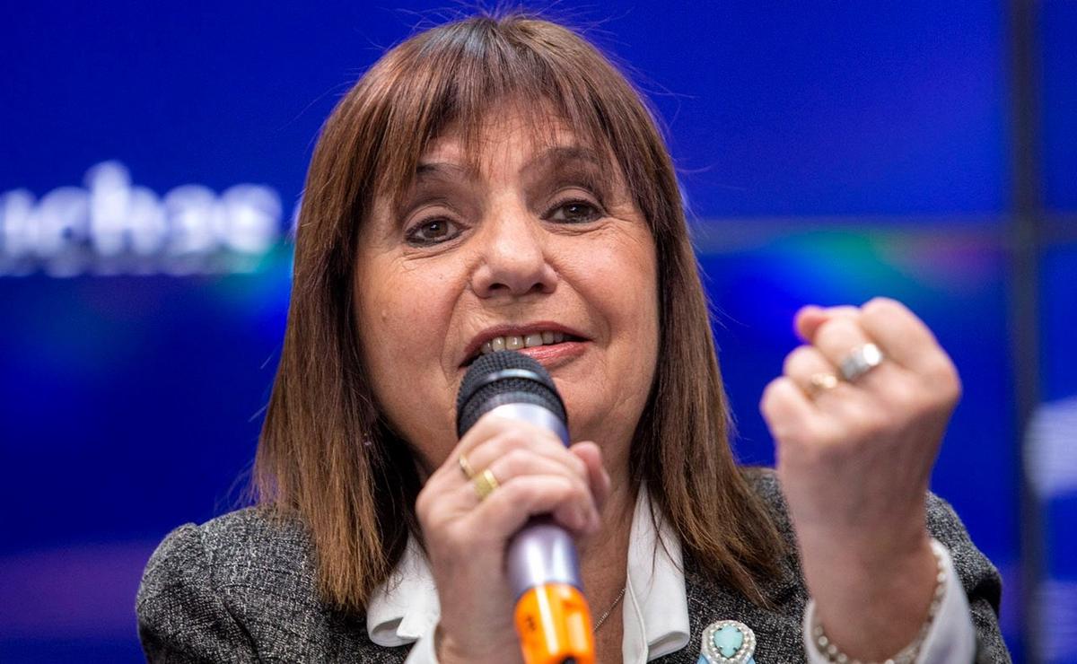 FOTO: La ministra de Seguridad, Patricia Bullrich. (Foto: NA)