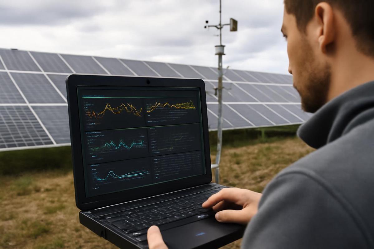 Sistema de monitoreo de plantas solares