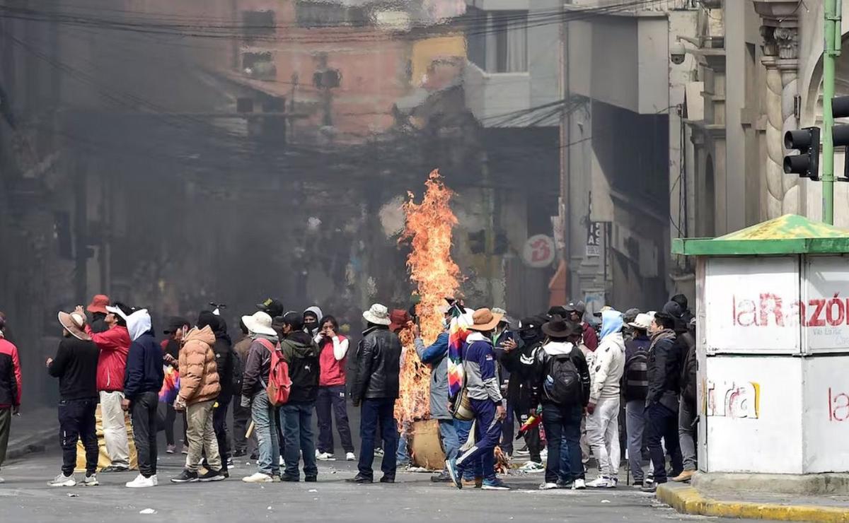 Conflicto en las calles bolivianas.