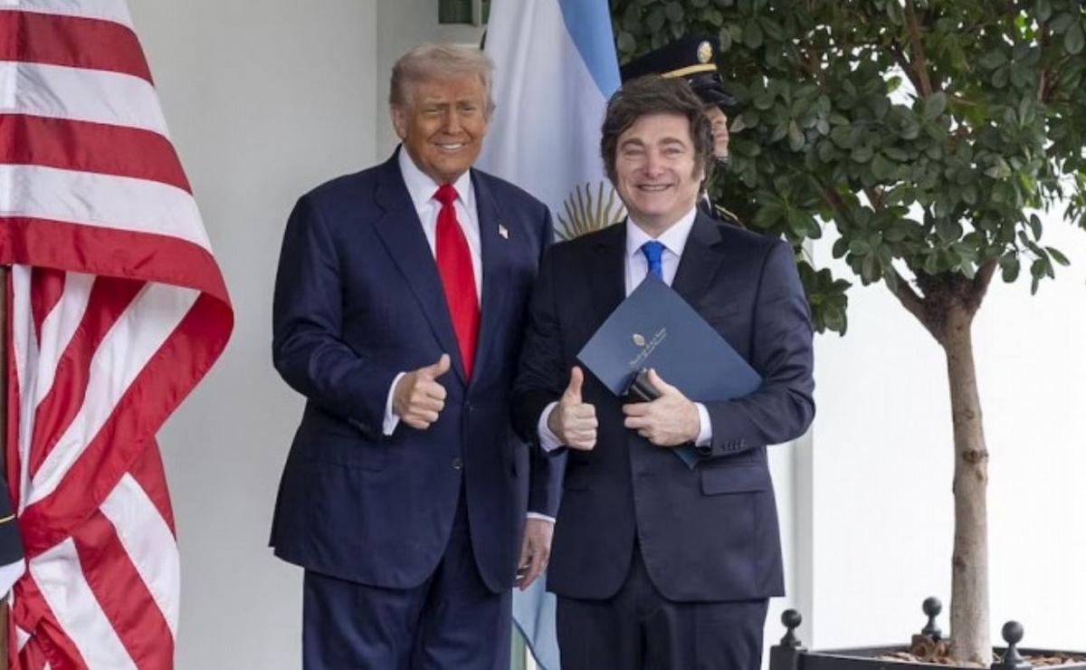 Donald Trump y Javier Milei.