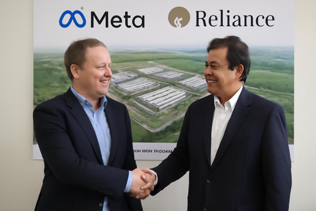 Meta y Reliance sellan acuerdo histórico para un centro de datos de IA en India