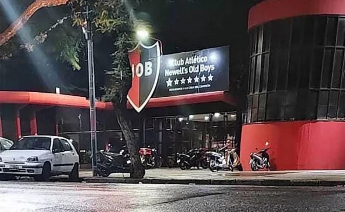 (Archivo) Ingreso principal al Club Newell's Old Boys.