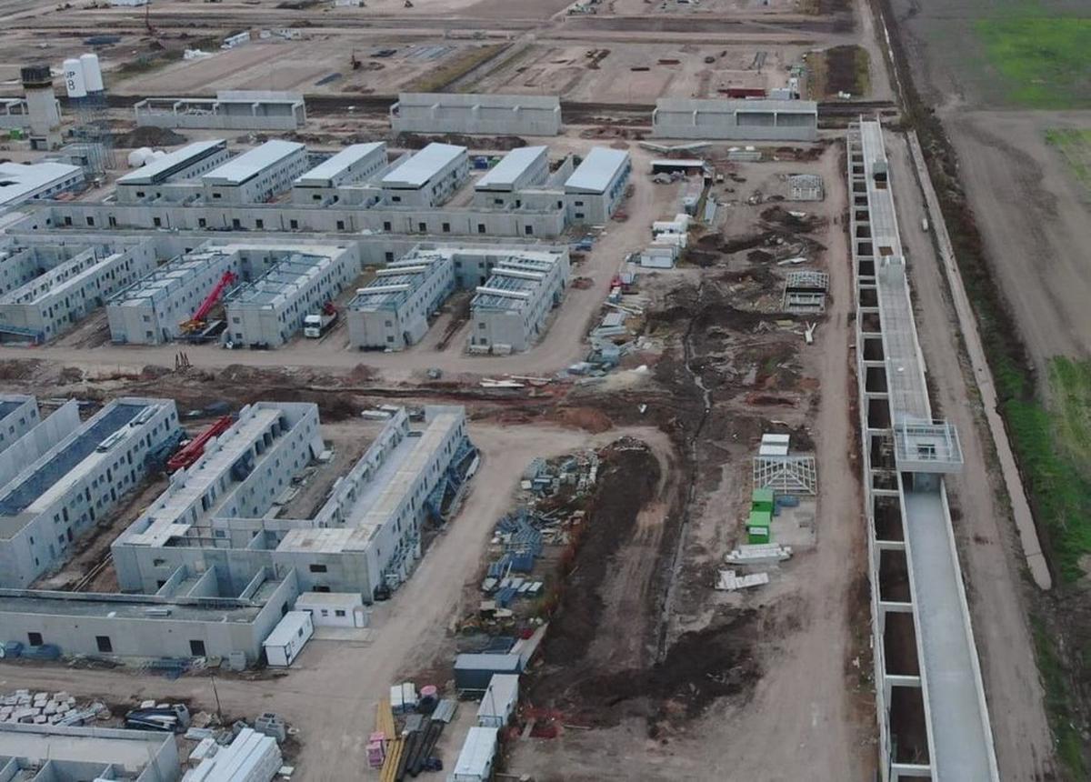 La inauguración de la cárcel de máxima seguridad en Santa Fe se programó para 2027