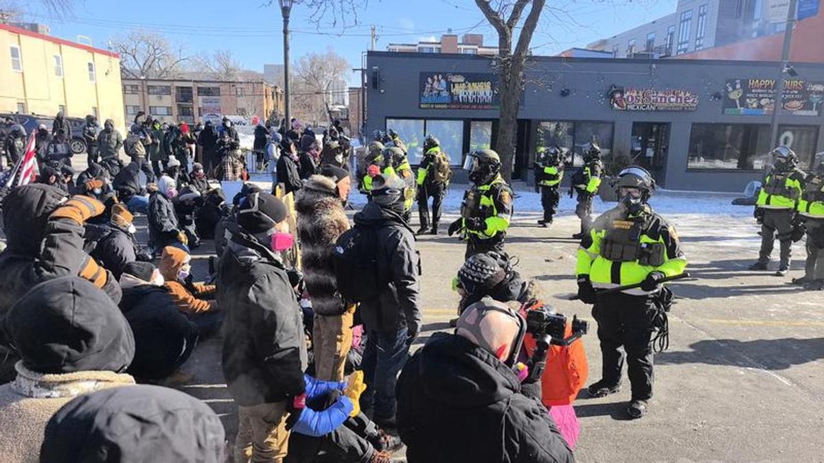 Minneapolis ya había sido escenario de fuertes episodios policiales.