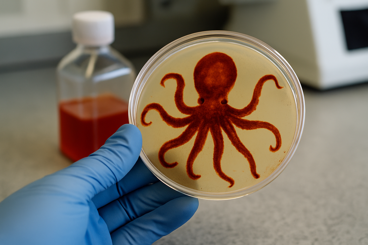 Bacterias y el secreto del camuflaje del pulpo