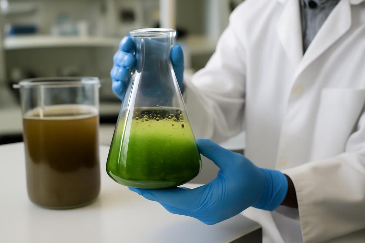 Investigadores desarrollan algas que eliminan microplásticos del agua potable