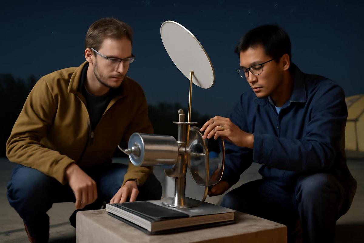 Generación de energía a partir del frío del espacio