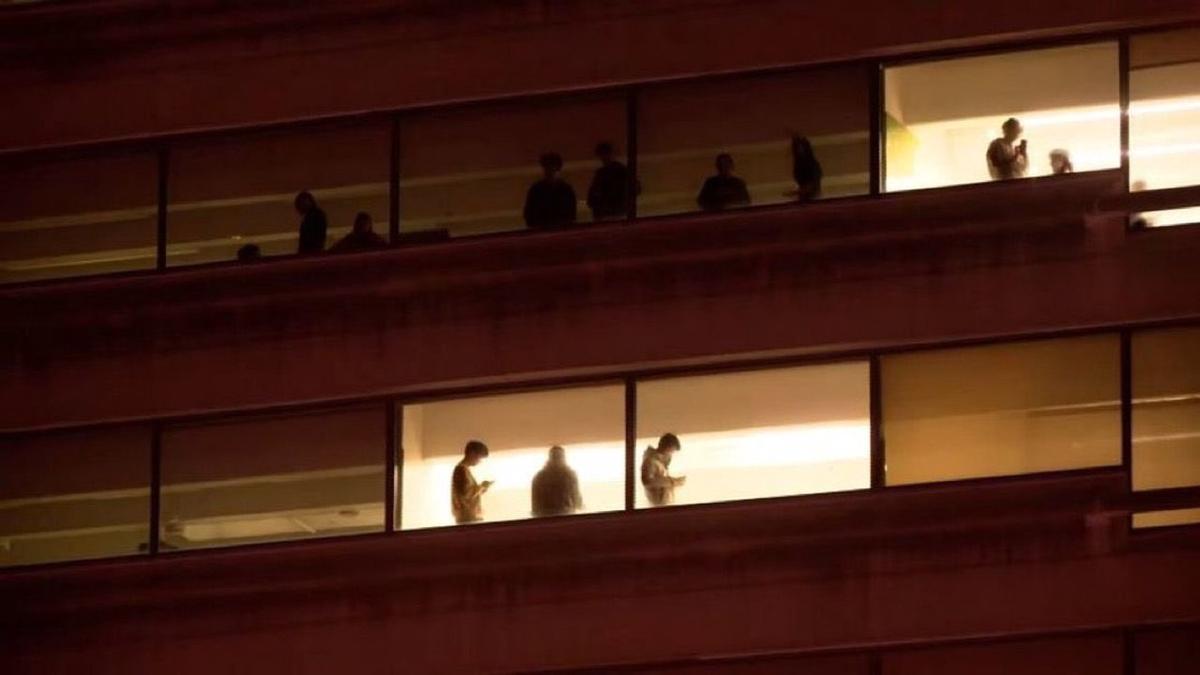 Tiroteo en campus universitario de Rhode Island. Foto: Agencia NA (redes sociales).