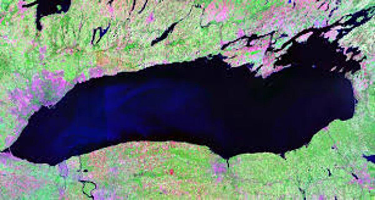 El lago al que Trump desea renombrar.