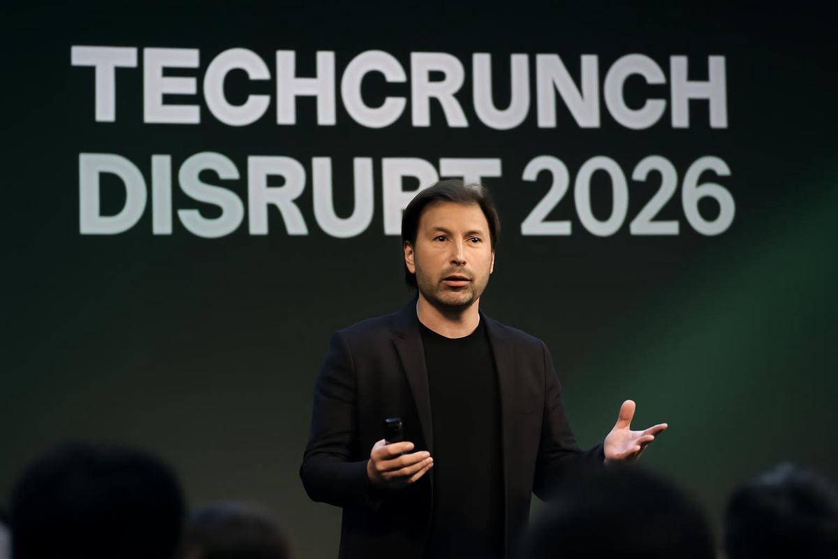 Panos Panay en Disrupt 2026