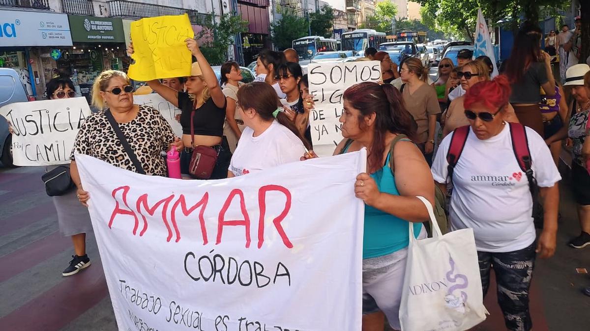 La marcha se desarrolla en el centro de la ciudad.