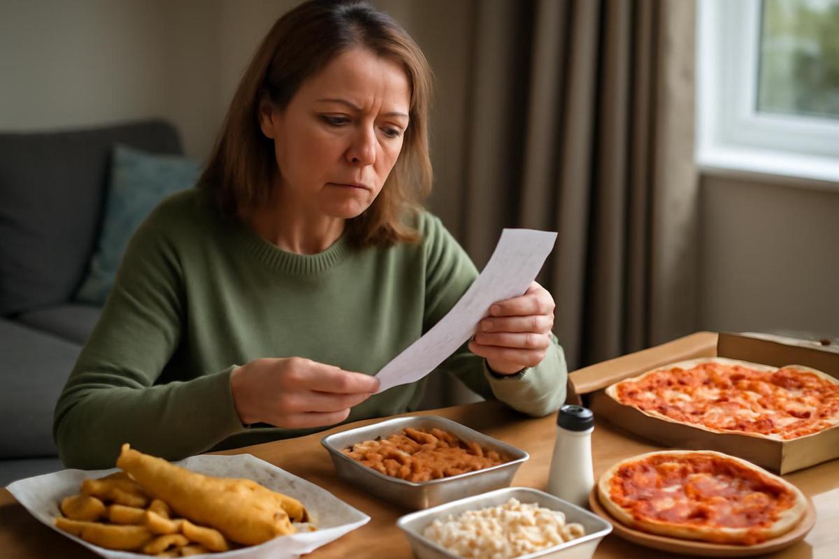 El contenido de sal en las comidas para llevar supera lo indicado en los menús.