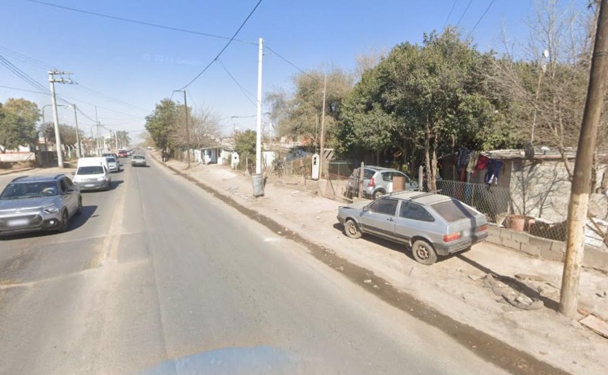 El accidente se produjo en Av Rancagua al 5300. (Foto: captura Maps)