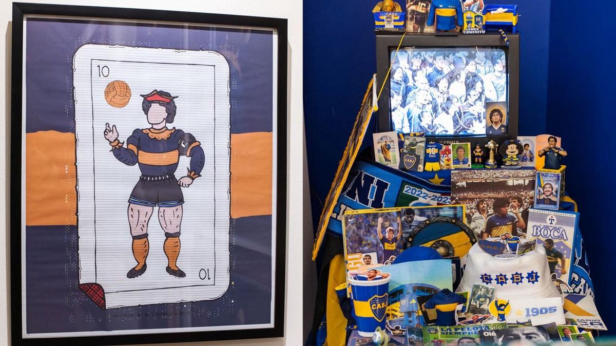 La exposición Boca + arte en la Ciudad Condal.