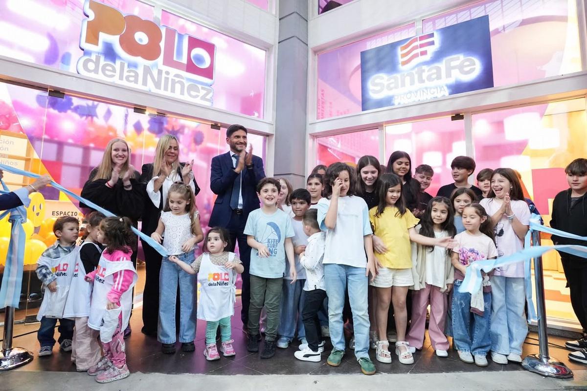 Abrió el Polo de la Niñez en Rosario: