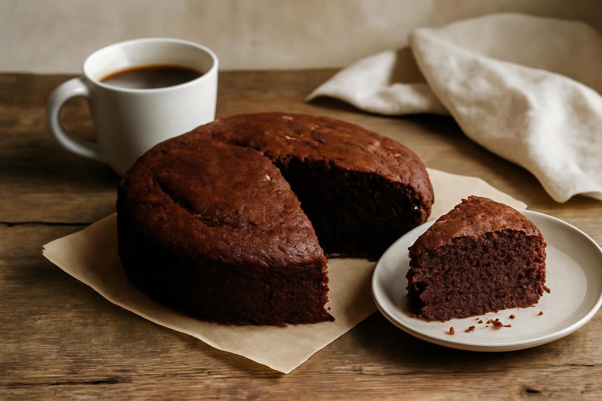 Bizcocho de chocolate casero irresistible