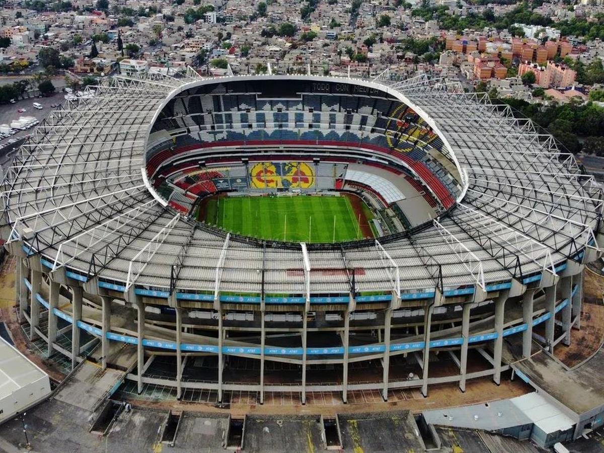 El Estadio Azteca, sede del próximo Mundial.