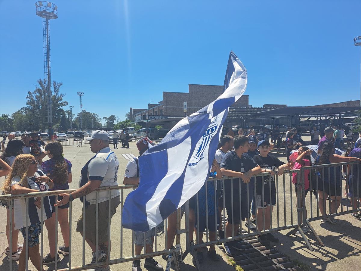 Banderazo de los hinchas de la 