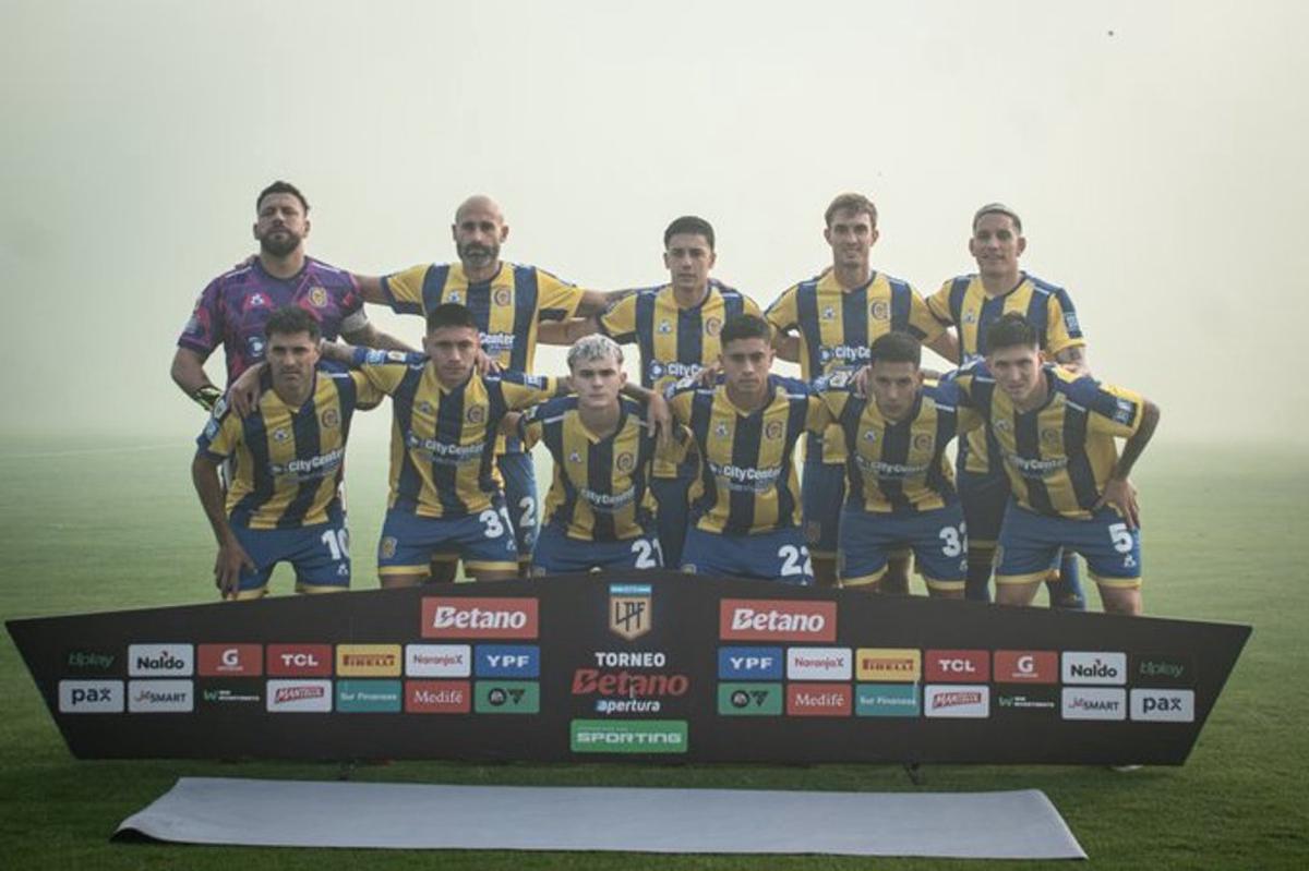 FOTO: Rosario Central vs. Estudiantes de La Plata. Liga Profesional 2025. 