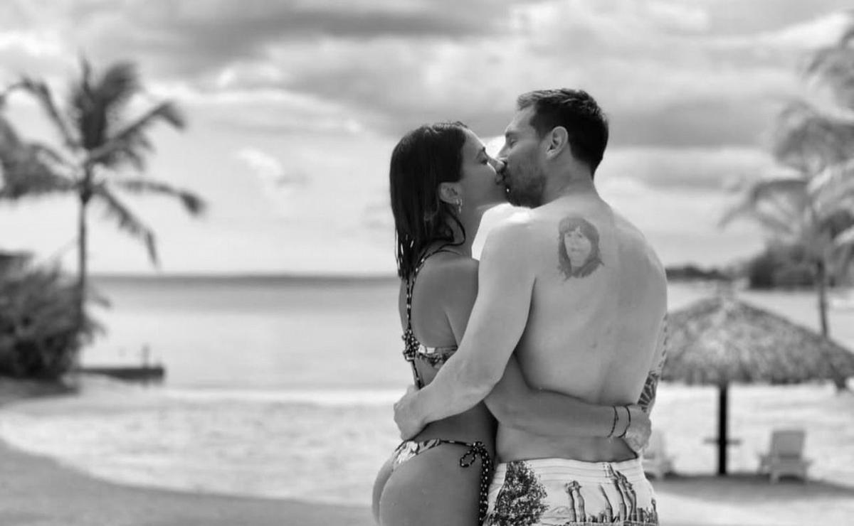 Las fotos inéditas que subió Antonela en el cumple de Lionel Messi. Foto: Instagram.