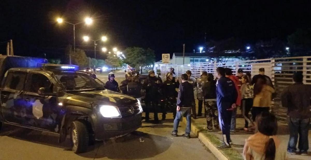 La alcaidía de Salta donde ocurrió el incendio.