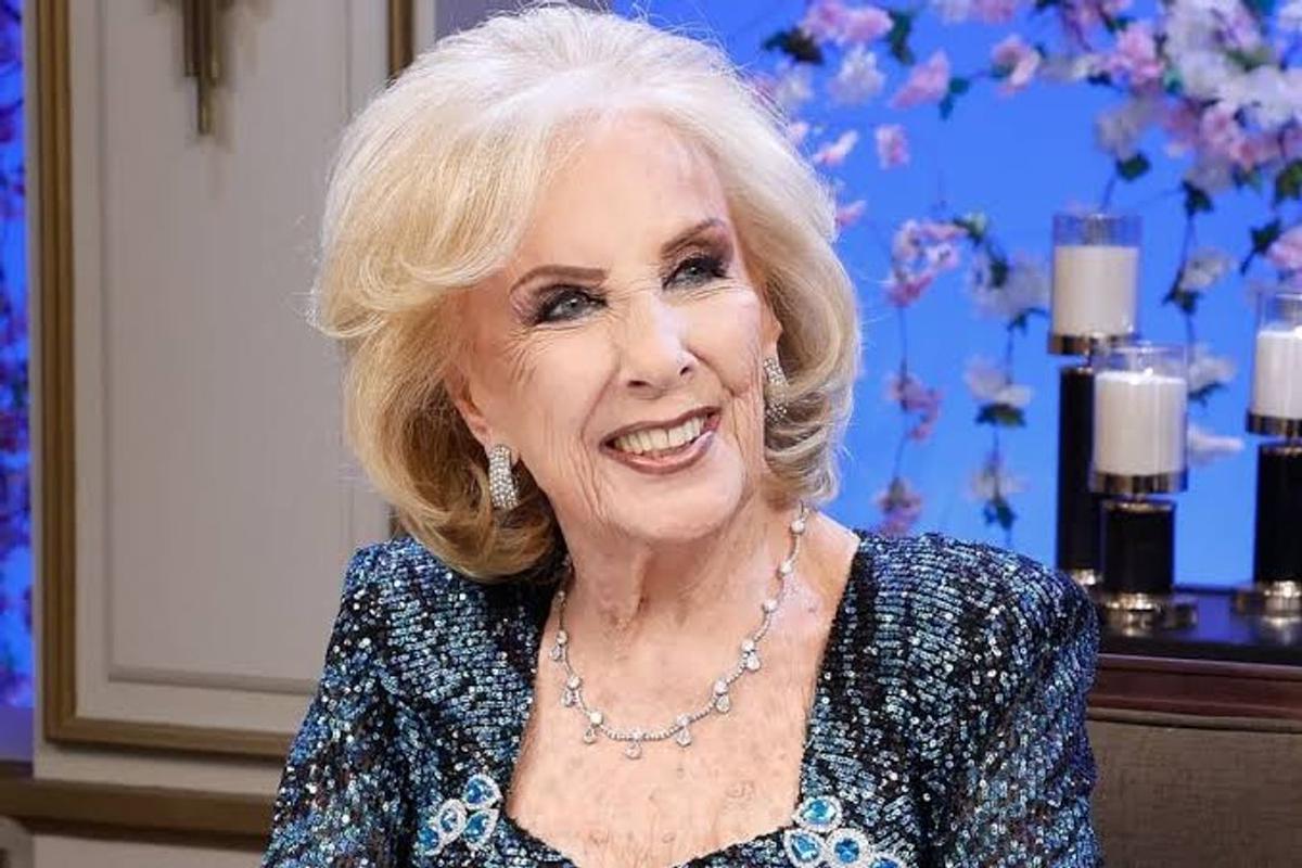 La conductora Mirtha Legrand.