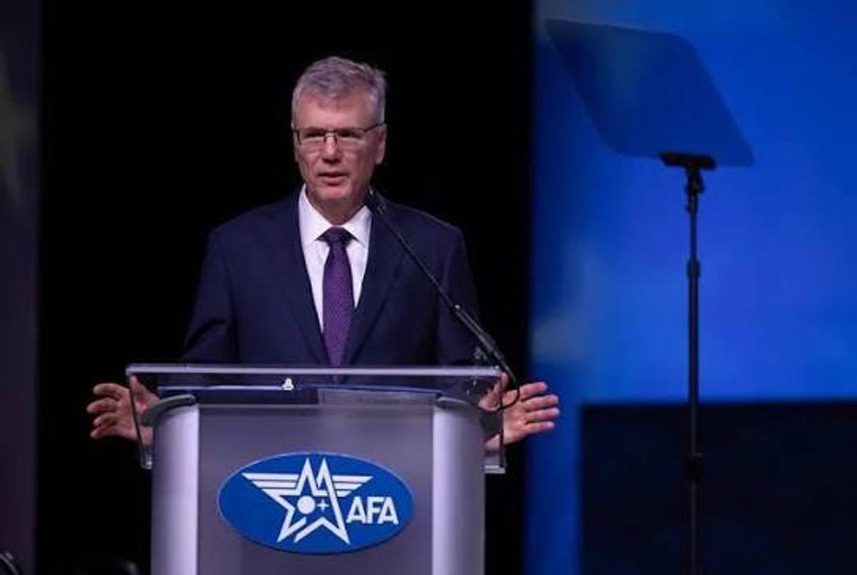 El secretario de la Fuerza Aérea, Troy Meink, hizo el anuncio durante la conferencia anual Air, Space and Cyber, realizada en National Harbor, Maryland.