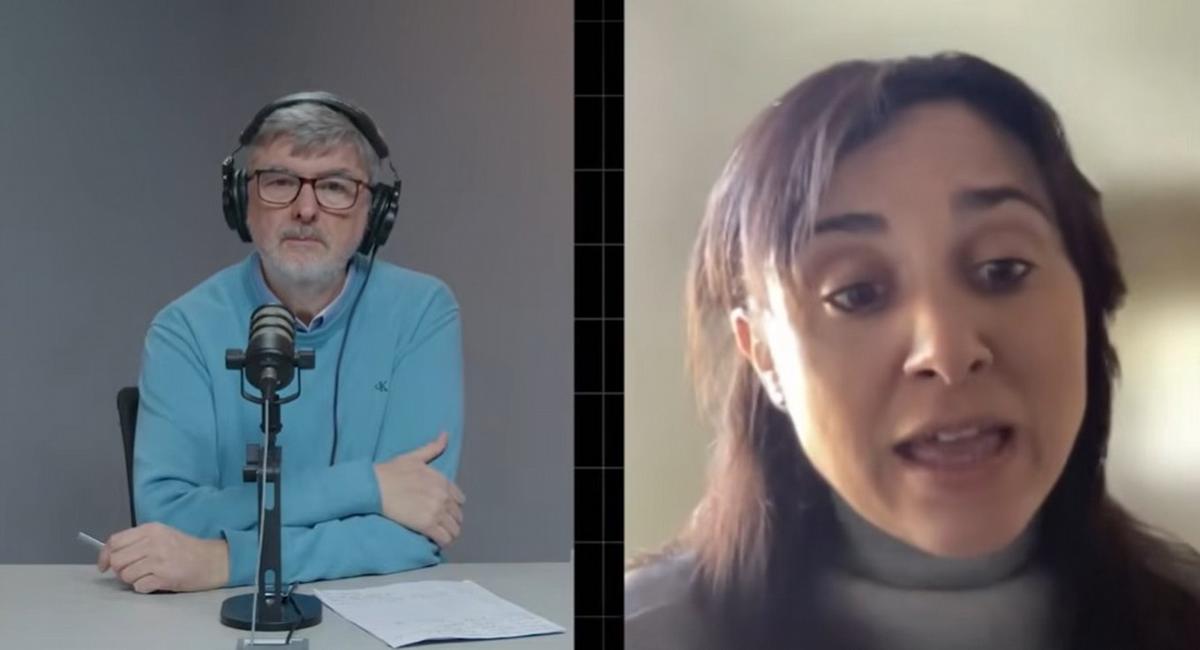 Mercedes Manfroni, de ES VICIS, entrevistada por Sergio Suppo.