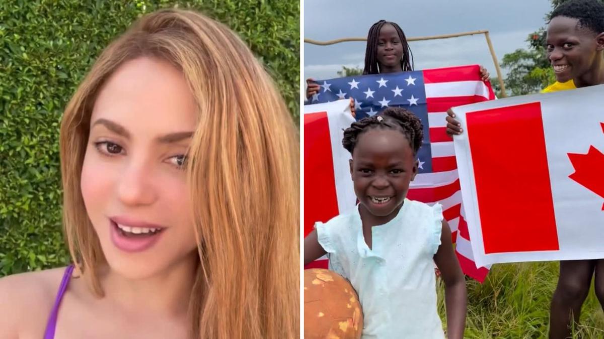 Shakira invitó a un grupo de niños ugandeses como bailarines del show de medio tiempo del Mundial 2026.