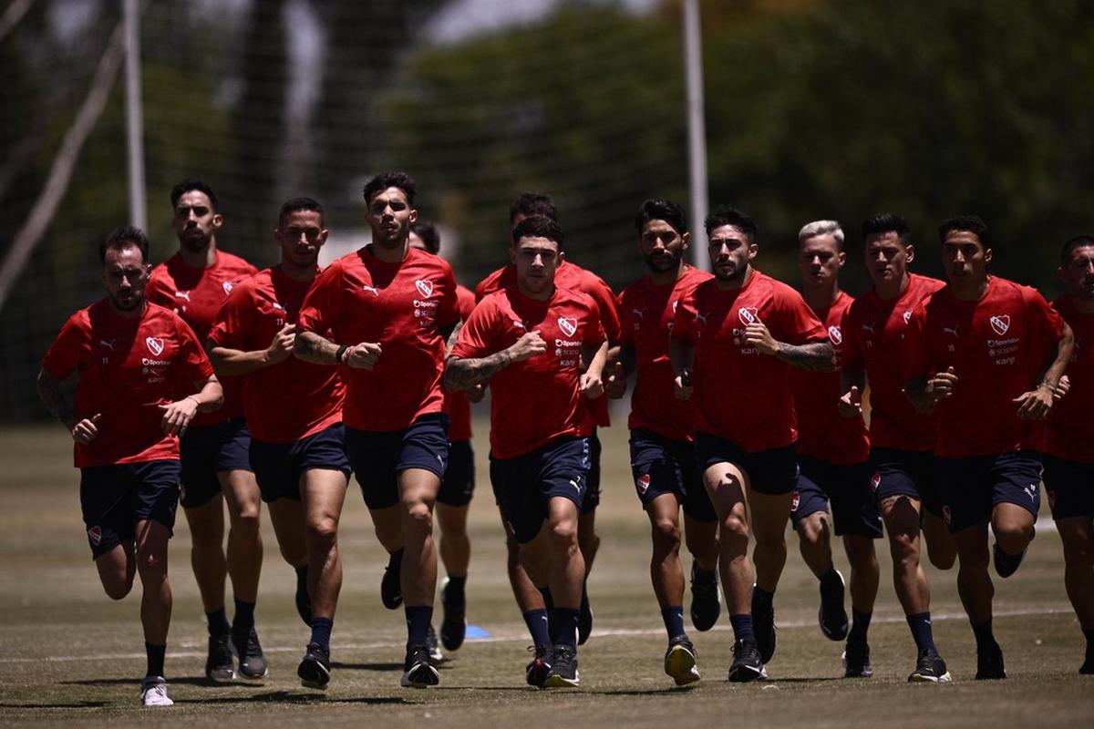 Independiente inició el sábado la pretemporada en Villa Domínico. Foto: Agencia NA (@Independiente)