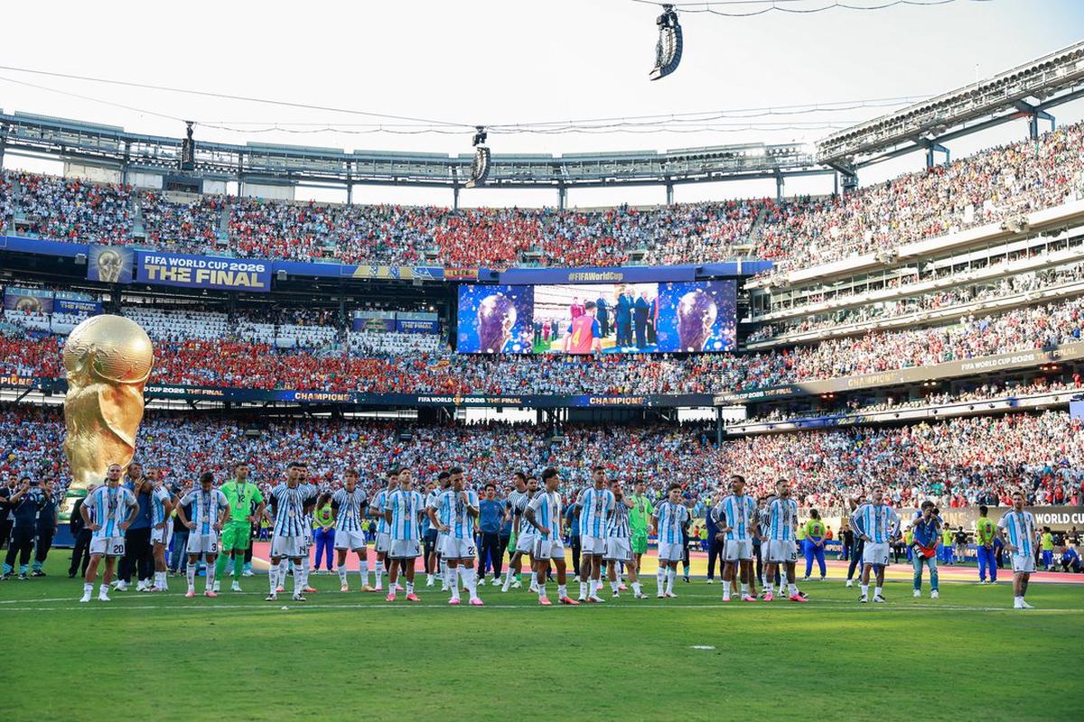 Argentina hizo un gran desgaste pero no pudo ganar.