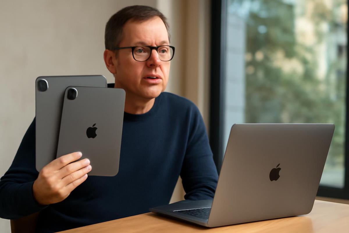 Apple iPad Pro y MacBook Pro
