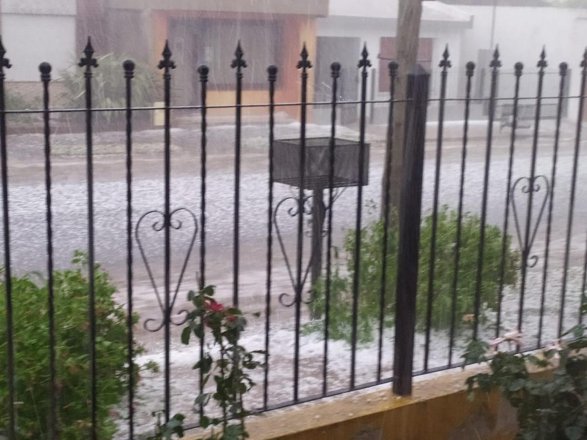 FOTO: Tormenta eléctrica en Sampacho 